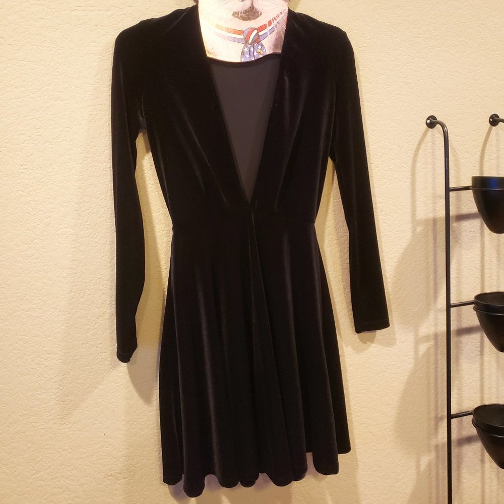 American Apparel Velvet Dress